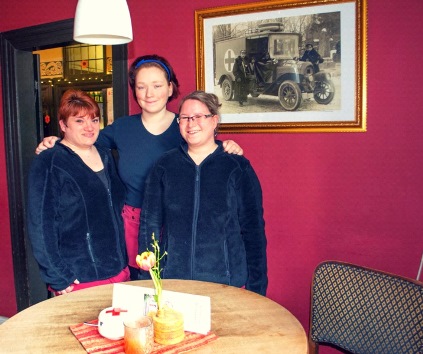 Mitarbeiter im Café Kloster